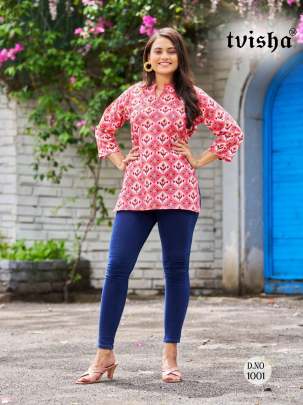 BARBIE 4.0 - COTTON PRINTED TOPS FOR OFFICE AND REGULAR WEAR