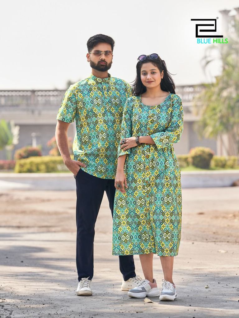 Royal Couple Vol 4 Pure Cotton Designer Couple Kurta Catalog