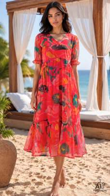 Beach Wear Maxi Dress