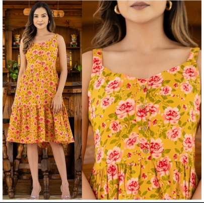 Cotton Printed  Kurti