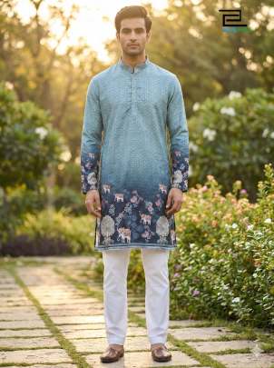 Designer Traditional kurta pyjama wholesale