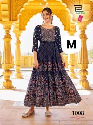 Embroidered Anarkali Dress