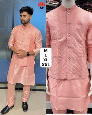 Festival kurta set with jacket