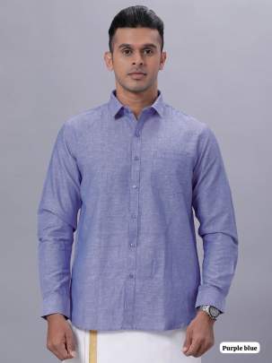 Full sleeve cotton shirt for men
