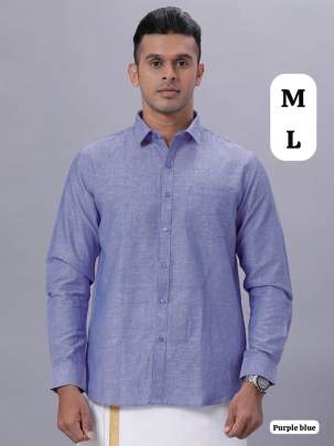 Full sleeve cotton shirt for men