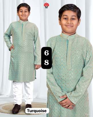 Kids Wedding Special Kurta Pyjama Set