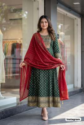 Multi-Color Anarkali Gown Exporter