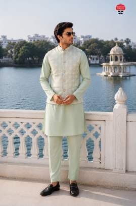 Nehru jacket kurta set
