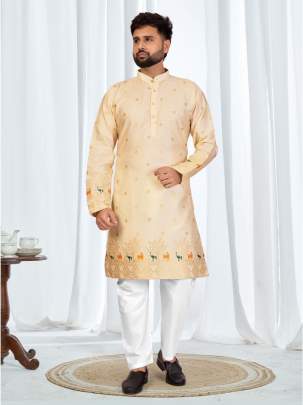 Premium Silk Kurta for Men