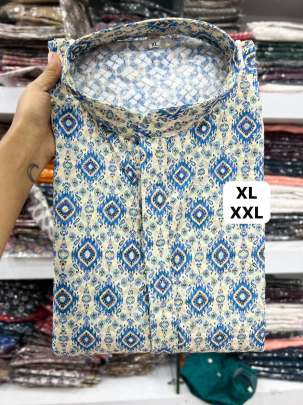 Printed Chikan Kurta