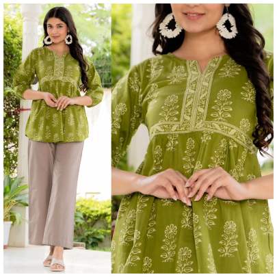 Printed tops for office and regular wear