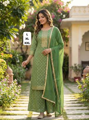 Rayon Printed Kurti with Sharara