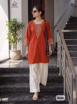 Short Kurti with Plazzo