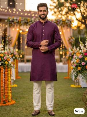 Silk Jacquard Party Wear Kurta Pyjama Set