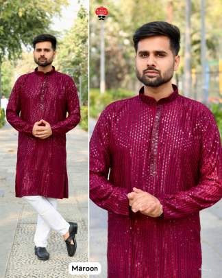 Party Wear Ethnic Men Kurta 