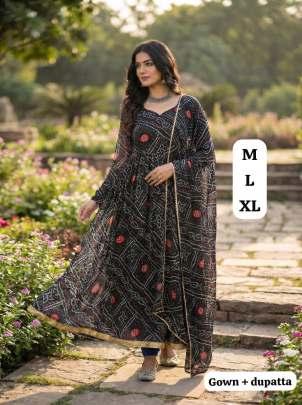 Traditional Bandhani kurti