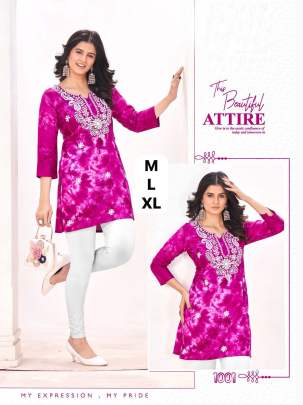 Trending Short Kurti Collection with Embroidery