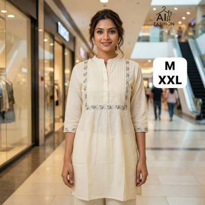 Trendy Embroidered Tops for Girls