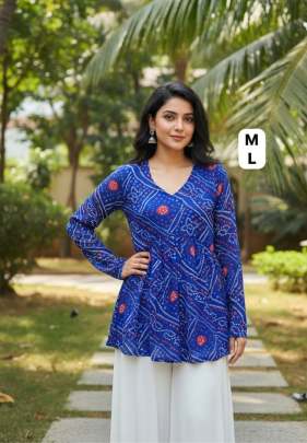 Women’s Printed Tops Wholesaler
