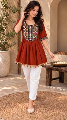 designer ladies top, festive kurti wholesale