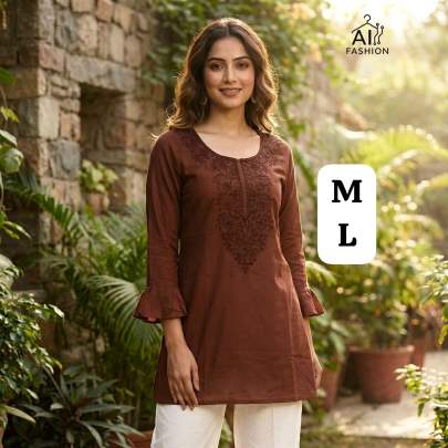 embroidery kurti wholesale