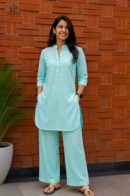 flex cotton co ord set, cotton coord set for women