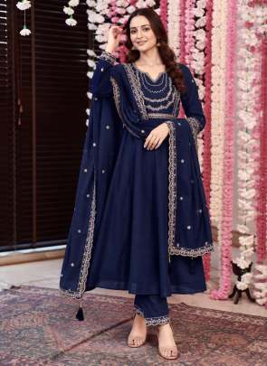 heavy embroidery suit set