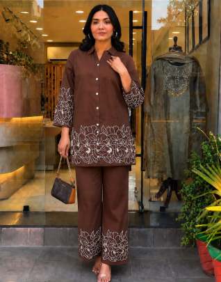 indo western co ord set