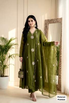 ladies anarkali set manufacturer surat