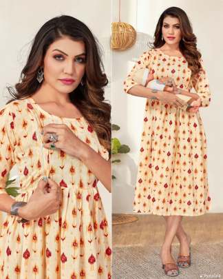 GOOD NEWZ SUMMER EDITION - MATERNITY AND FEEDING KURTI