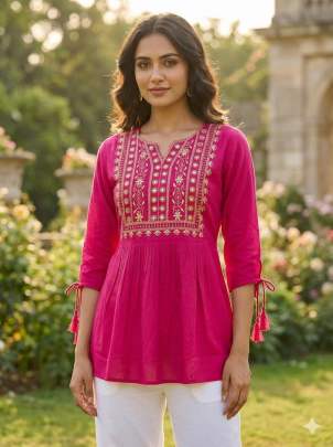 office wear rayon top