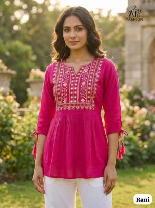 office wear rayon top