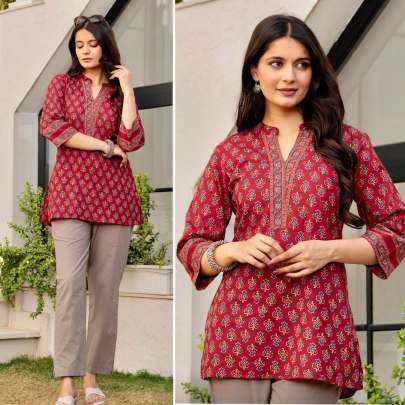 printed kurti supplier