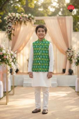ready to wear Kids kurta Koti set exporter