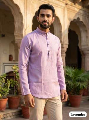 stylish short kurta men