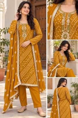 three piece kurti set