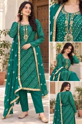 wholesale Bandhni kurti set supplier